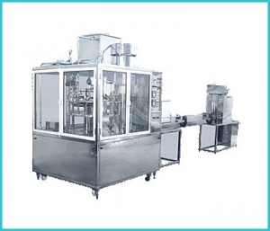 Automatic-Rotary-(Station)-Bottle-Rinsing-Filling-&-Capping-Machine